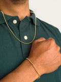 Corrente Militar 60cm + Pulseira Militar 21cm