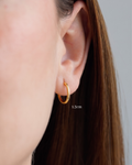 Brinco Tipo Piercing Pequeno 1,3cm