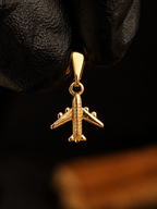 Pendente Avião Pequeno 0,9cm