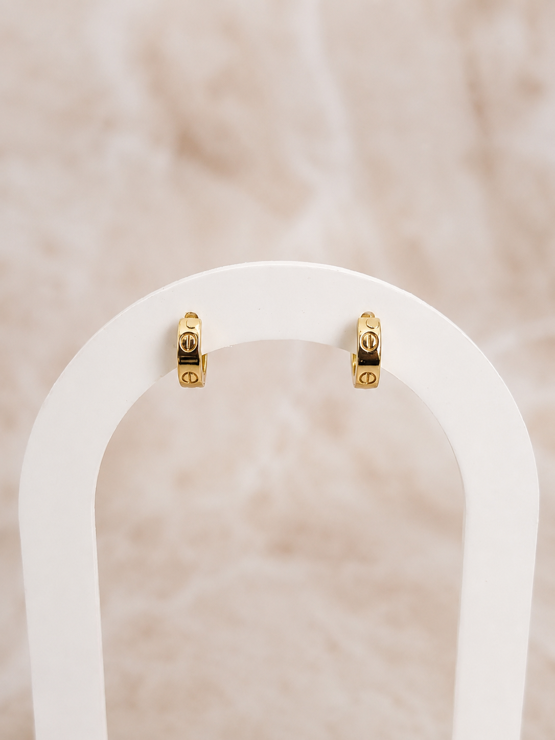 Brinco Candonga Cartier 1 cm