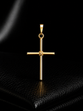 Pendente Cruz Tubular 2,5cm