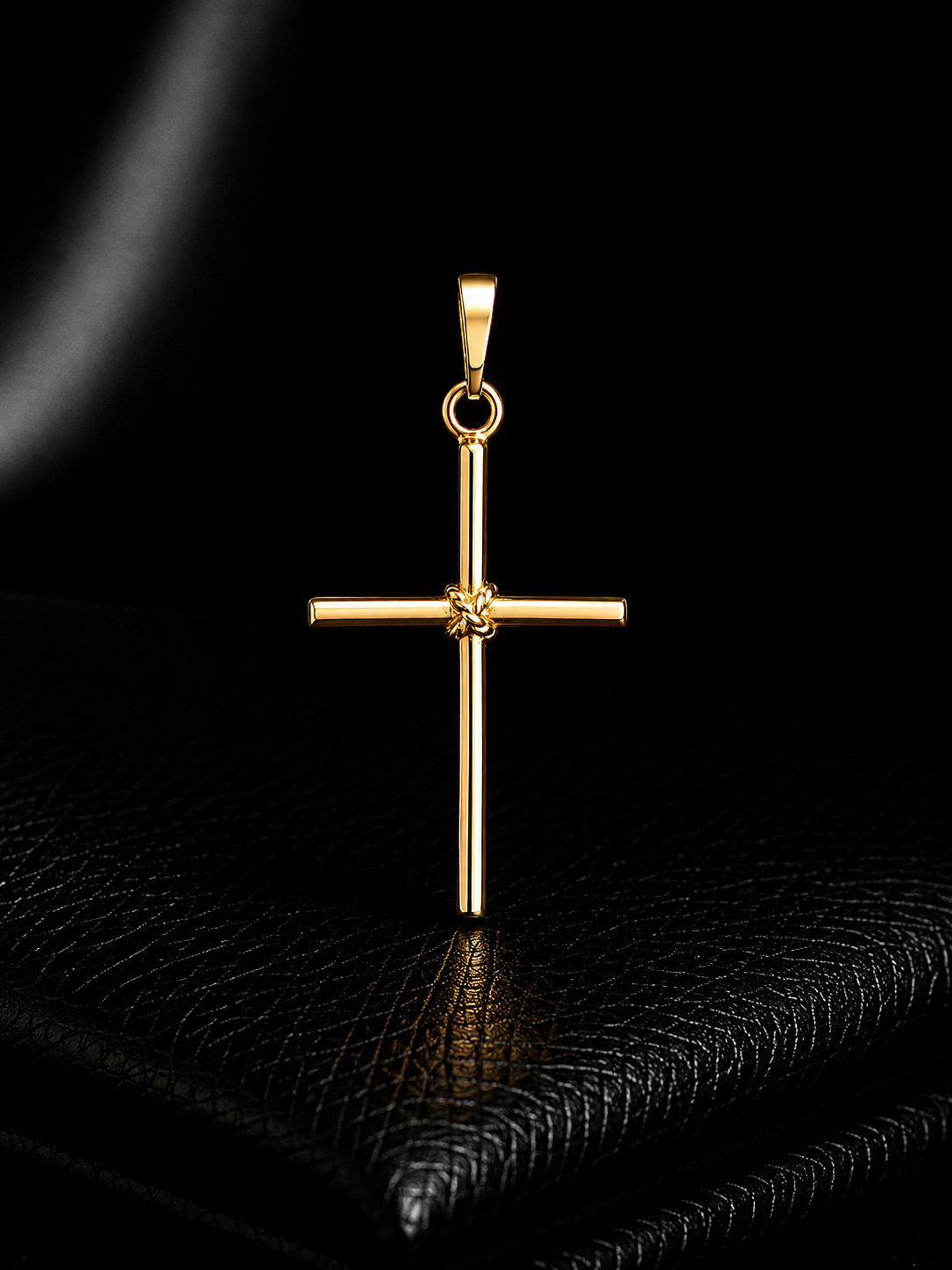 Pendente Cruz Tubular 2,5cm