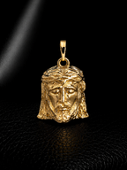 Pendente Rosto de Jesus 3D