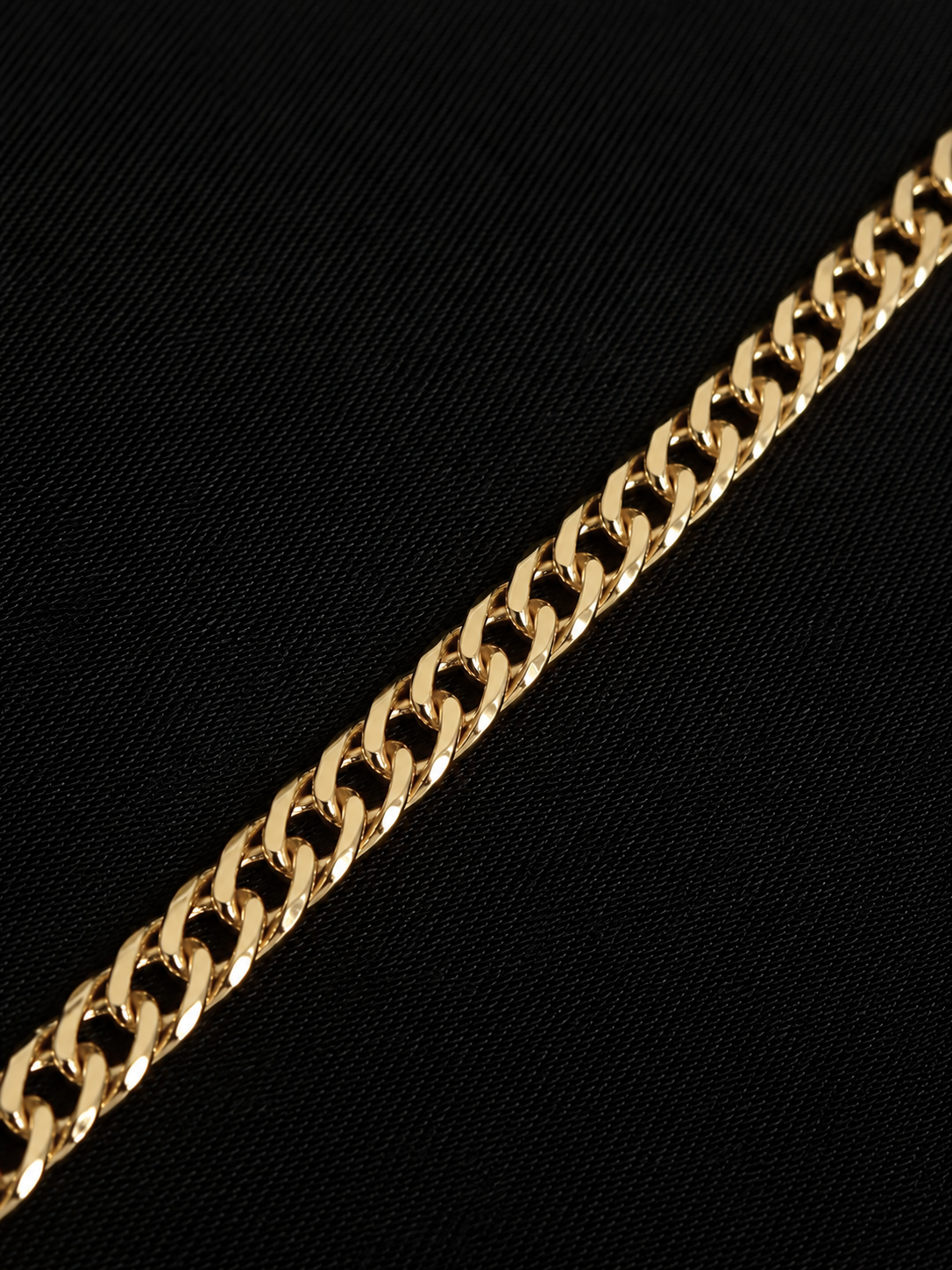 Corrente Cubana Cruzada 5,5mm 60cm