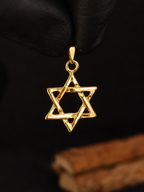 Pendente Estrela de David Lisa 2,3cm