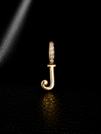 Pendente Letra J 1,5cm