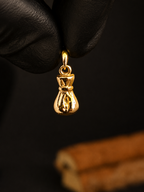 Pendente Saco de Dinheiro Pequeno 1,5cm