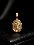 Pendente N. Sra. de Guadalupe Diamantado 1,8cm