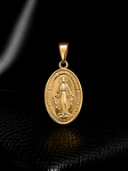 Pendente Medalha Milagrosa Média 2cm